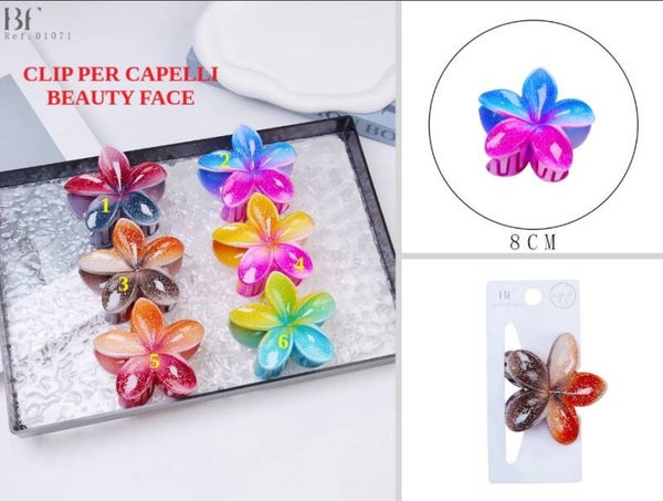 clip per capelli fiore Beautiful Face