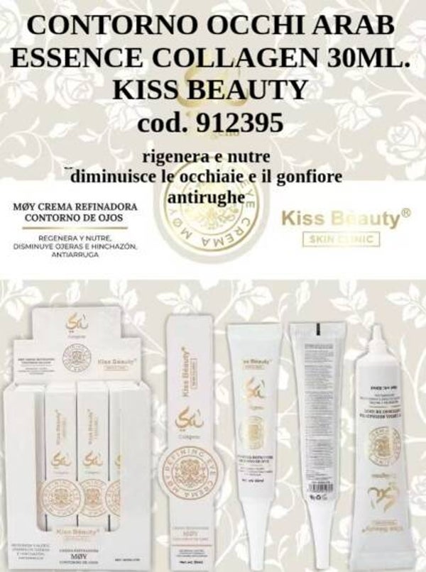 contorno occhi essenza araba al collagene Kiss Beauty