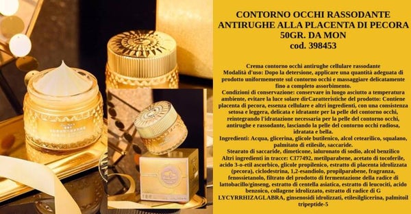 contorno occhi rassodante antirughe Da Mon