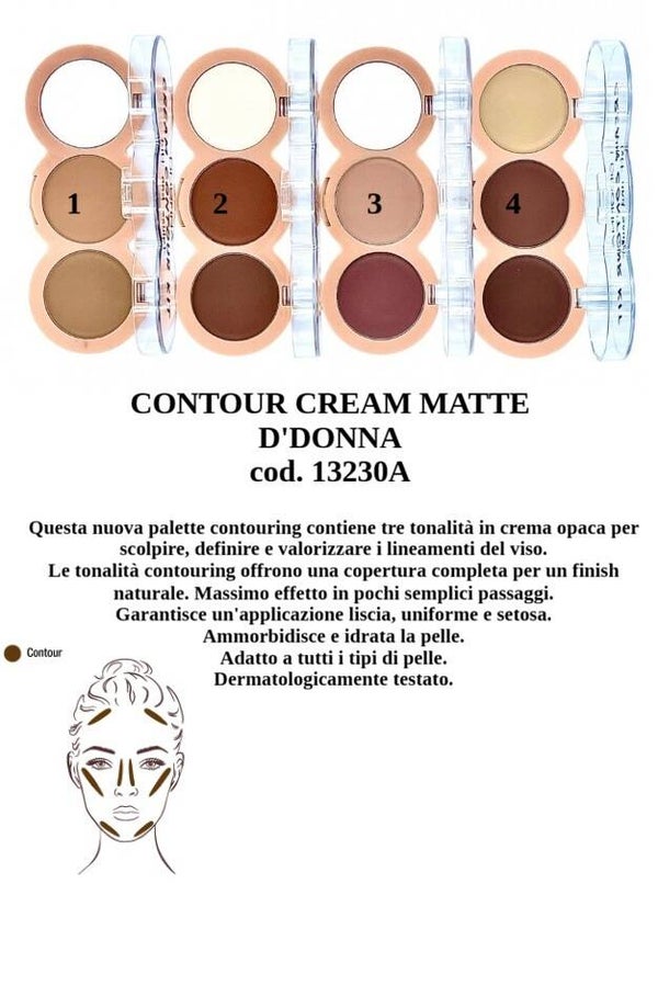 contour cream matte D'Donna