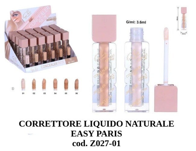 correttore liquido naturale Easy Paris