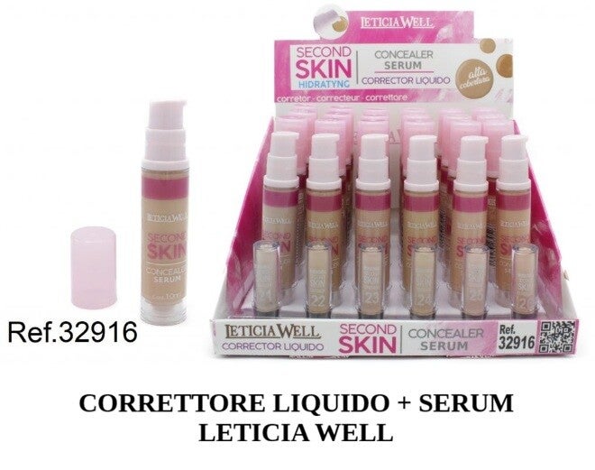 correttore liquido + siero Leticia Well