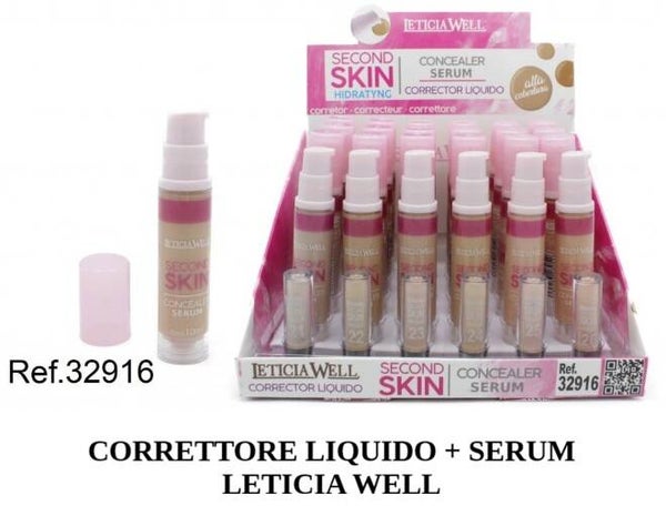 correttore liquido + siero Leticia Well