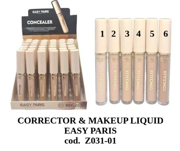 correttore e make up liquido Easy paris