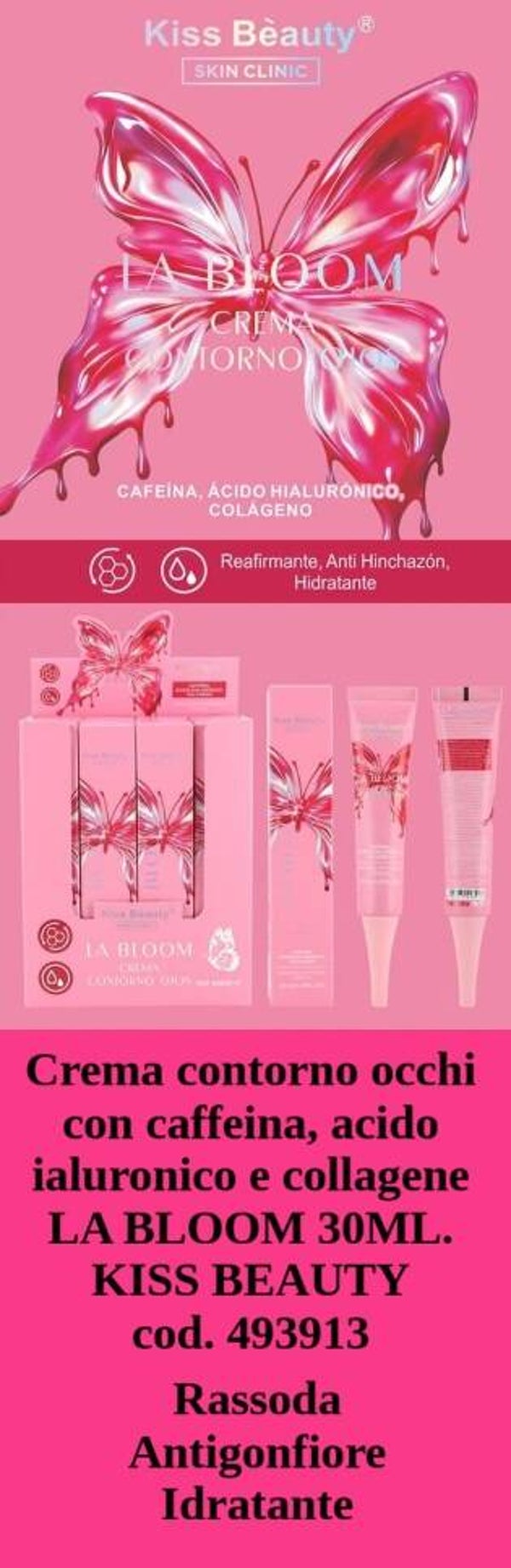 contorno occhi linea la bloom Kiss Beauty