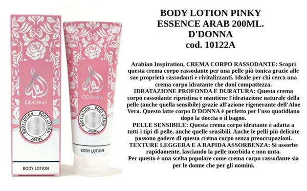body lotion pinky essence arab D'Donna