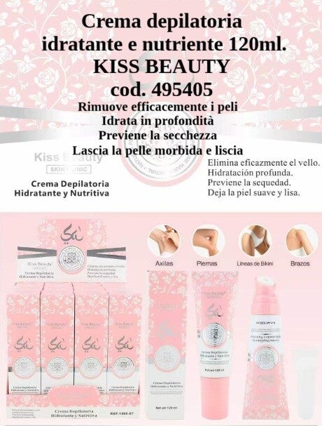 crema depilatoria Kiss Beauty