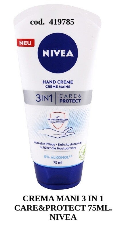 crema mani 3 in 1 Nivea