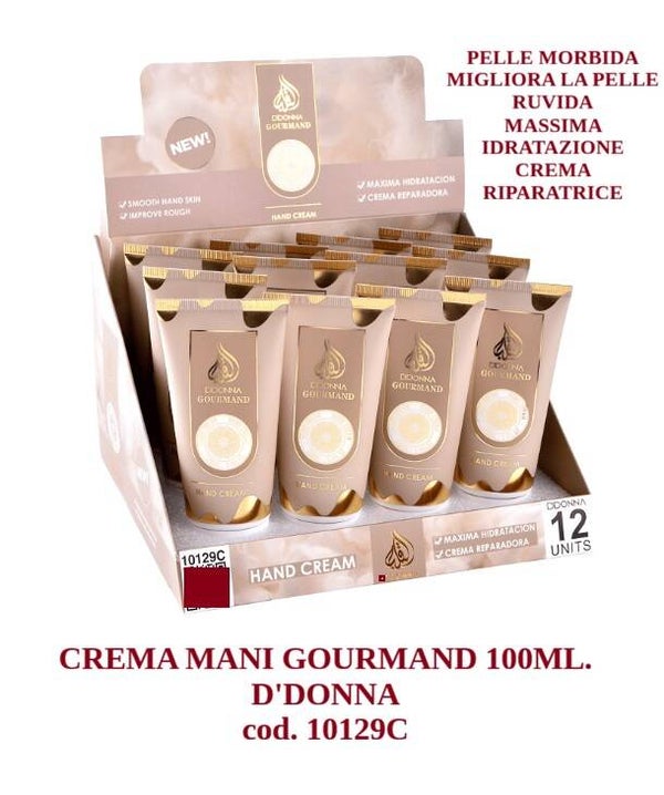 crema mani gourmand D'Donna
