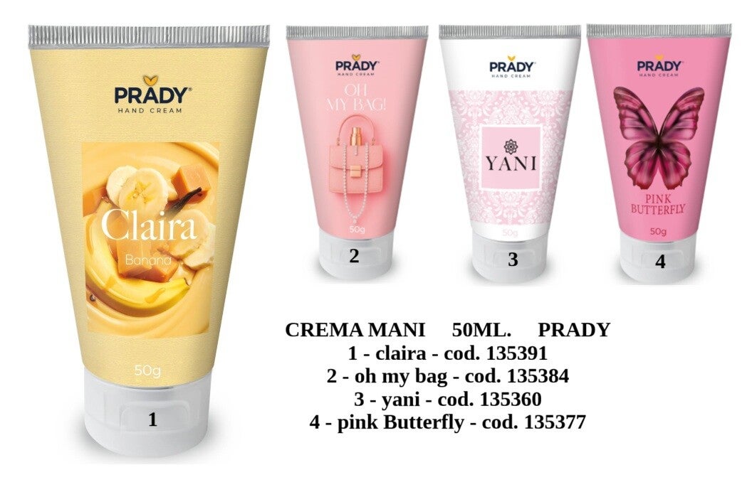 crema mani profumate Prady
