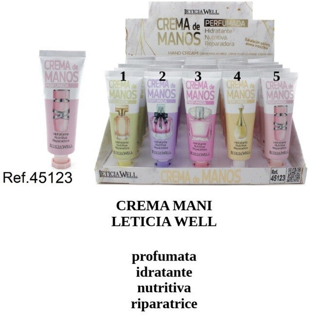 crema mani Leticia Well