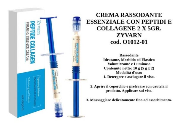 crema rassodante essenziale con peptidi e collagene Zyvarn