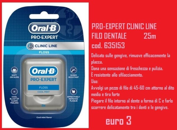 filo interdentale oral B
