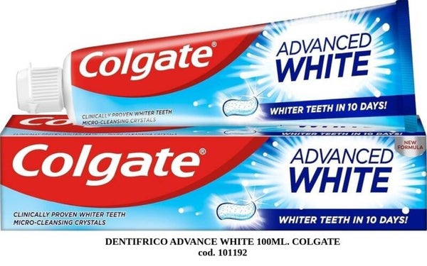 dentifricio advance white Colgate