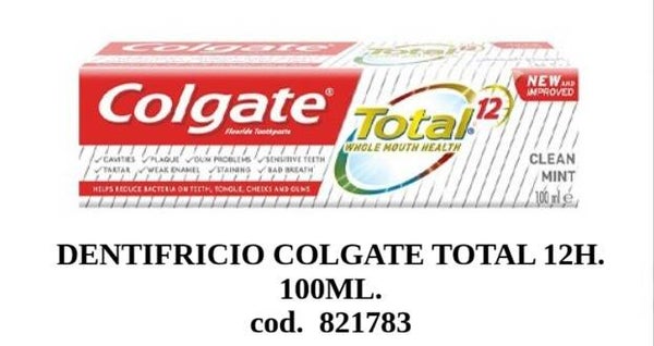 dentifricio total 12h Colgate