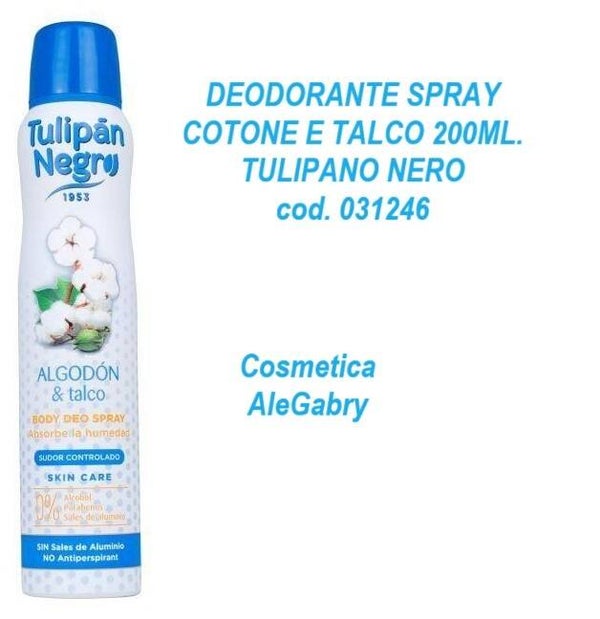 deodorante spray Tulipan negro