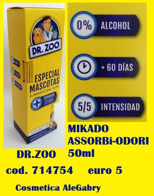 mikado assorbi odori dr. zoo