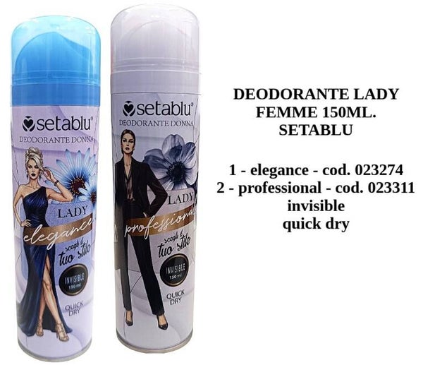 deodorante lady pour femme Setahome