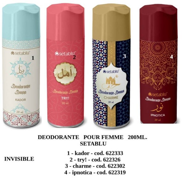 deodorante donna Setahome