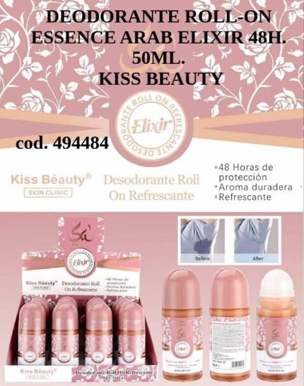 deodorante roll on 72h Kiss Beauty