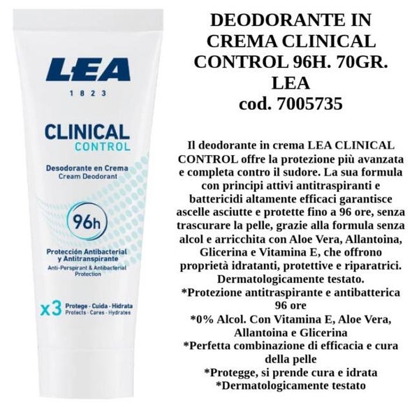 deodorante in crema Lea
