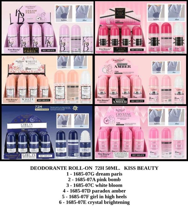deodorante roll on Kiss Beauty