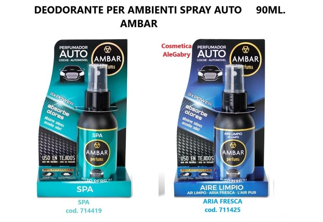 deodorante per auto Ambar