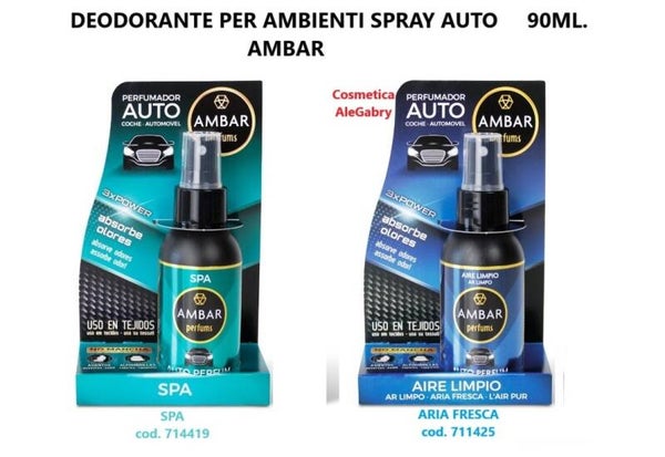 deodorante per auto Ambar