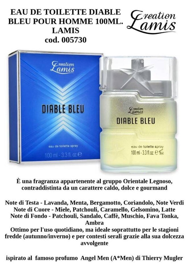 eau de toilette diable bleu Lamis
