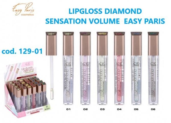 lipgloss diamond sensation volume Easy Paris