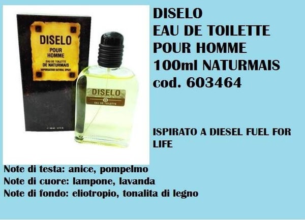 eau de toilette diselo Naturmais
