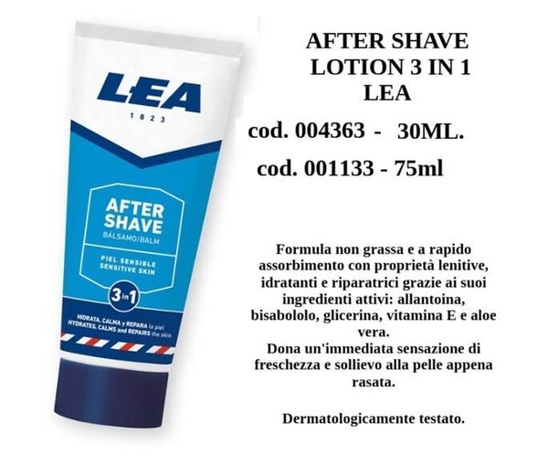 after shave lotion 3 in 1 Lea