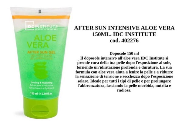 after sun intensive aloe vera Idc