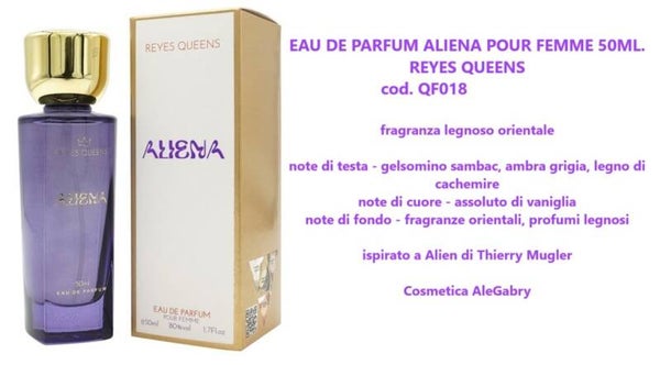 eau de parfum aliena Reyes Queens