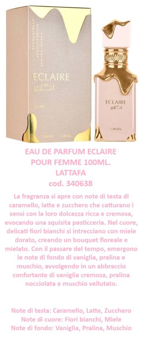 eau de parfum eclaire Lattafa
