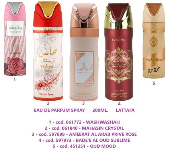 eau de parfum spray Lattafa