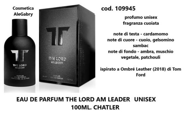 eau de parfum the lord am leader Chatler