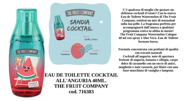 eau de toilette alla frutta The Fruit Company