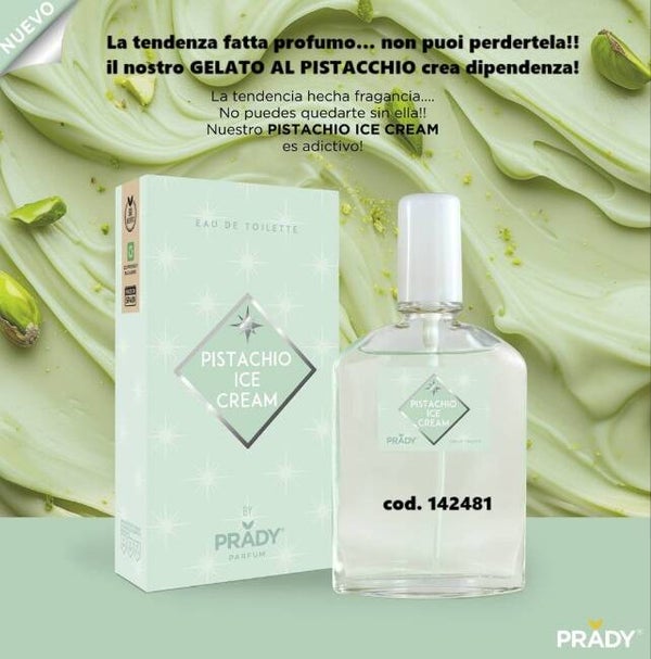 eau de toilette pistacho ice cream Prady
