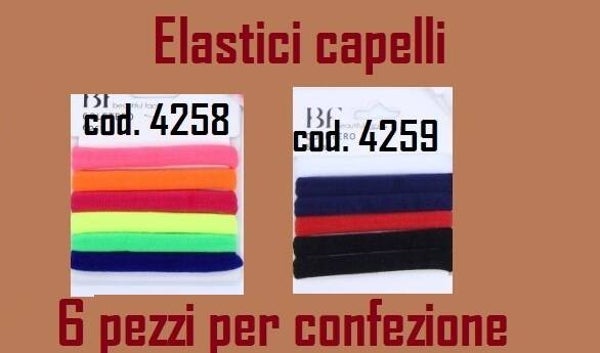 elastici per capelli in spugna Beautiful Face