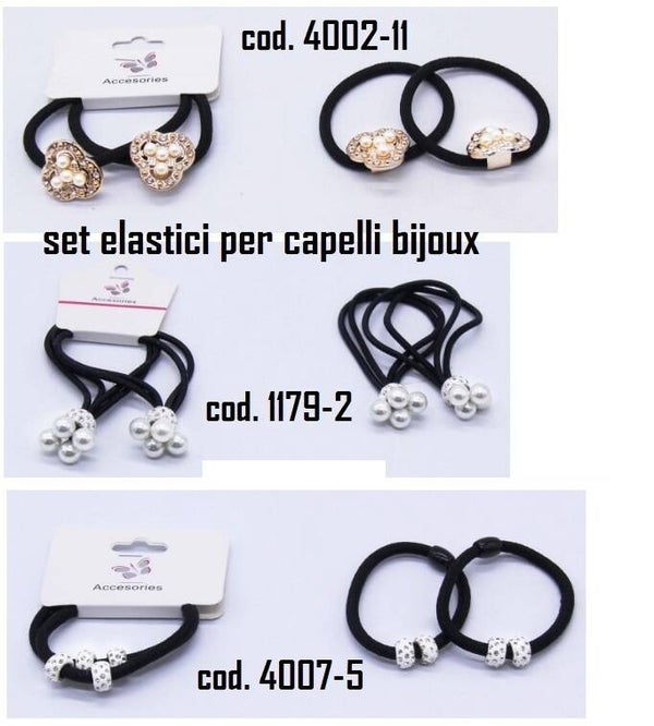 set elastici bijoux Beautiful Face