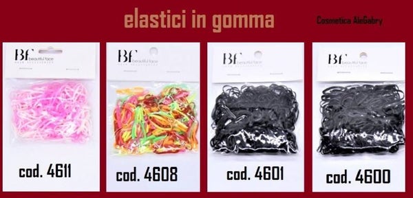 set elastici in gomma Beautiful Face