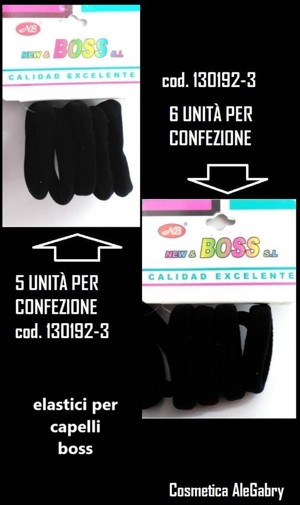 elastici neri Boss