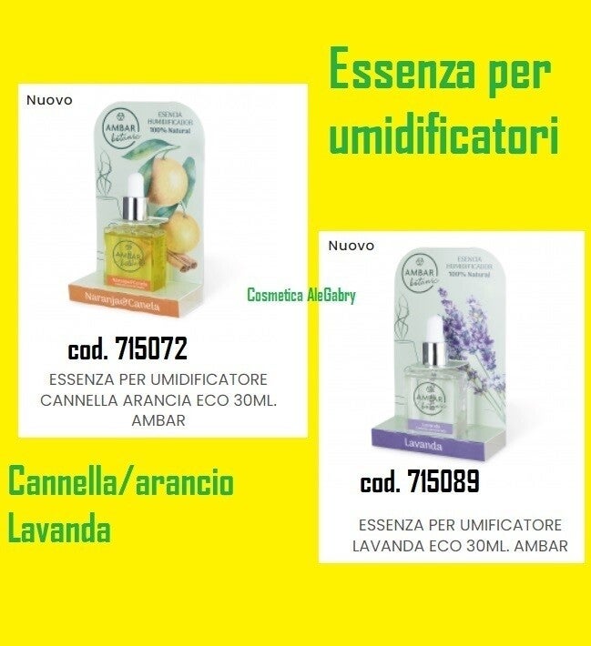 essenza per umidificatori Ambar