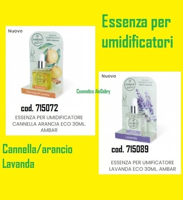 essenza per umidificatori Ambar