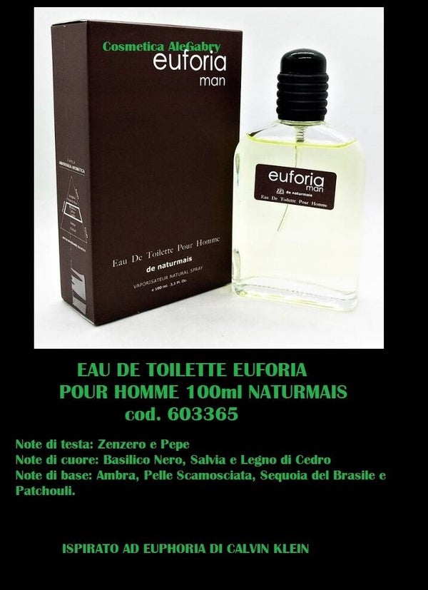 eau de toilette euforia Naturmais