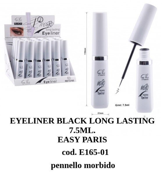 eyeliner black long lasting Easy Paris