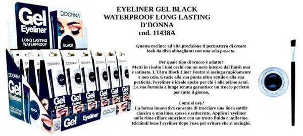 eyeliner gel black D'Donna