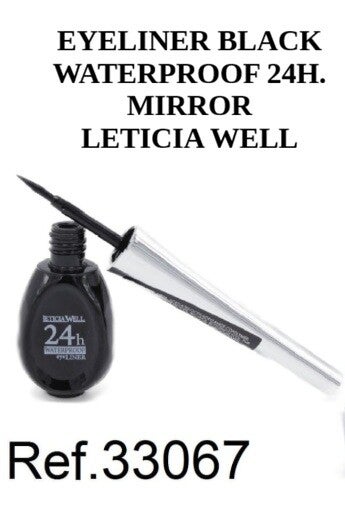 eyeliner black mirror Leticia Well