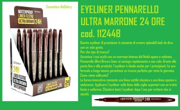 eyeliner pennarello ultra marrone D'Donna